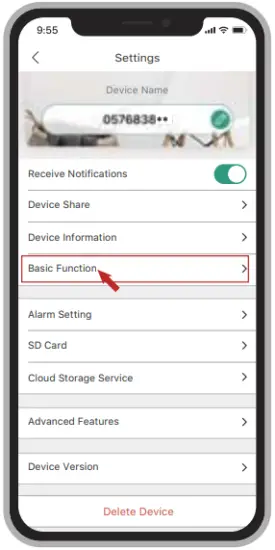 XTU BELLJ6 Video Doorbell Chime settings Step 2