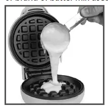 NOSTALGIA MWF5SERIES Waffle Maker fig 5