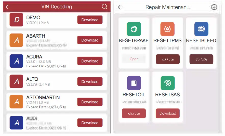 THINKCAR OBD2 Scanner Bluetooth fig 7