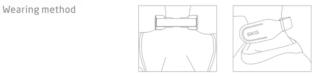 SKG K6 EN Smart Portable Neck Massager - fig