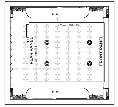 episode EA MINI 5 1D 200 Mini AV Receiver - Mounting in a Strong VersaBox