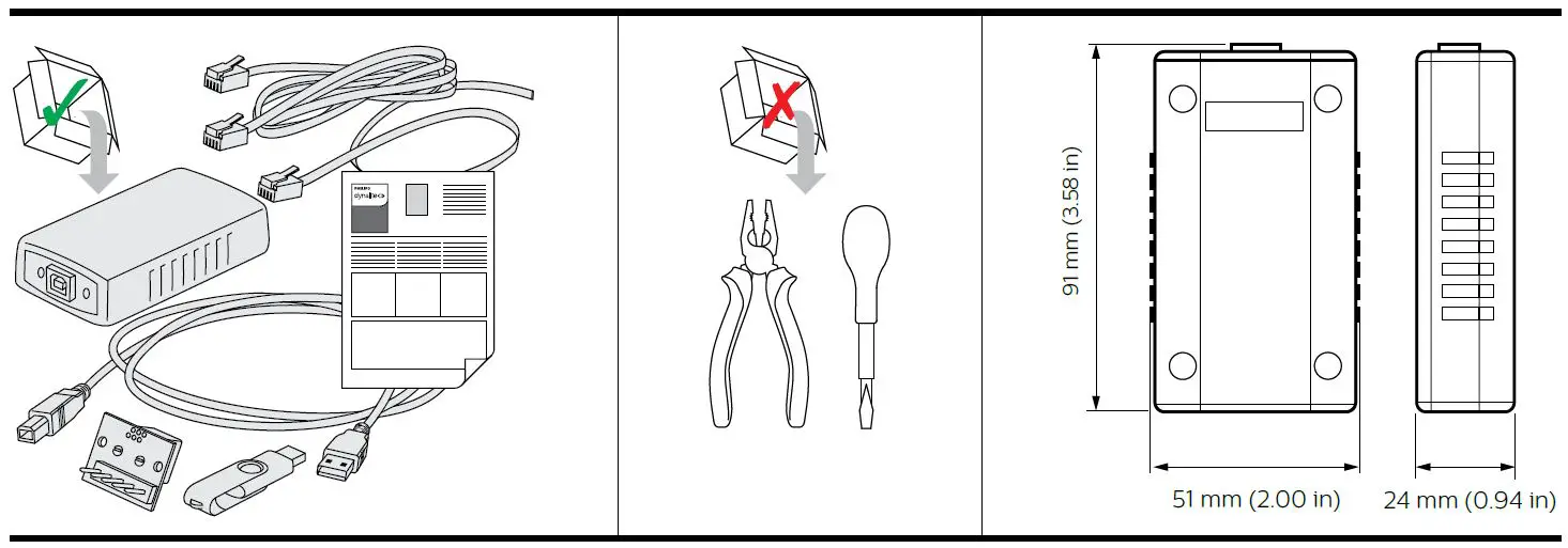 PHILIPS-DTK622-USB-Dynalite-Network-Devices-FIG1