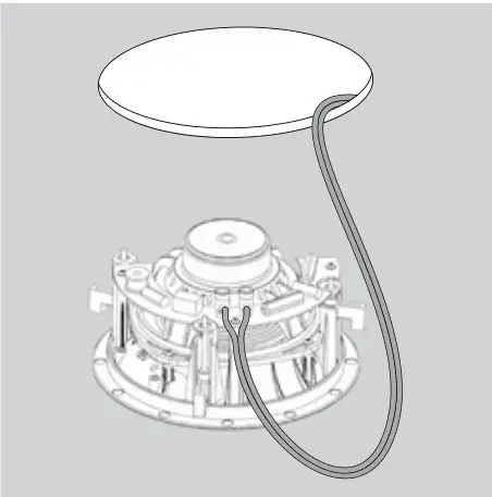 JBL Studio 2 8IC - Connect the speaker to the amplifier