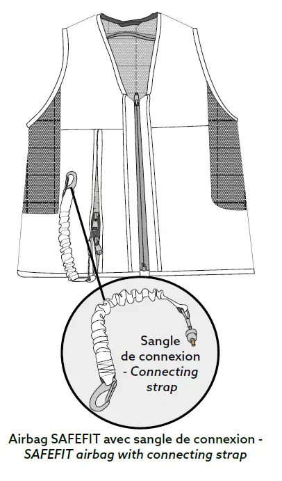 SEAVER S72-800 Safefit Airbag Vest 2