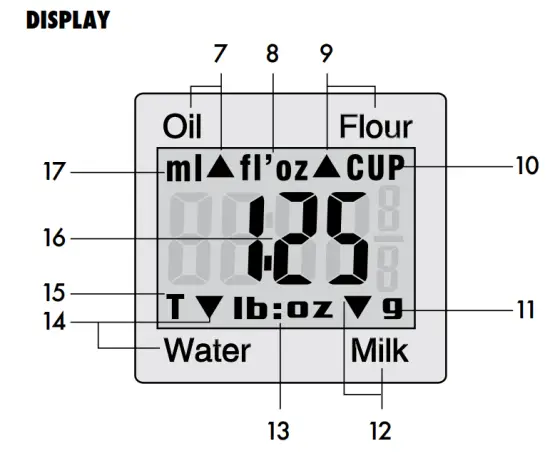 ACURITE 00930 Digital Kitchen Scale - Features2
