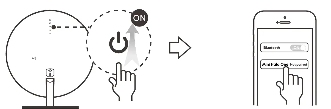 gingko mini halo one bluetooth speaker fig 3