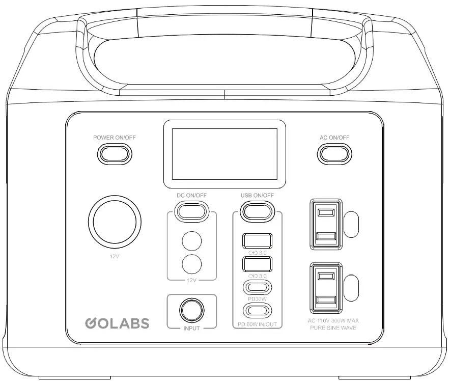 GOLABS Portable Power Generator - 01