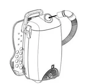 ATRIX VACBPAIC Ergo Pro Cordless Backpack Vacuum 2