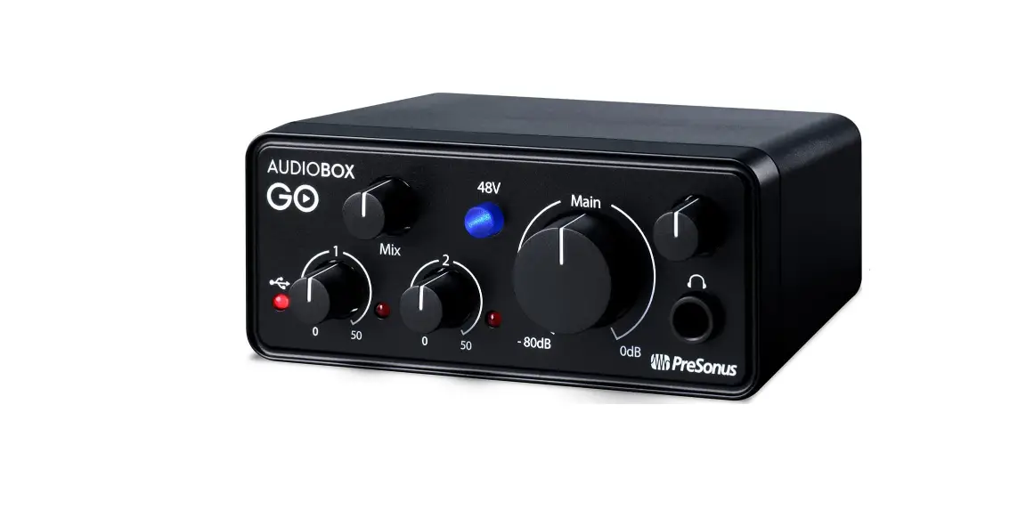 Presonus 70-12000172-b Audio Box Go Usb-c Audio Interface For Music Production User Guide