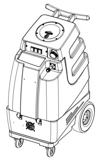 Mytee 2002CS Contractor’s Special 10 Gallon Heated Carpet Extractor