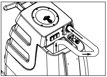 Mytee 2002CS Contractor’s Special 10 Gallon Heated Carpet Extractor - Emptying the Tank