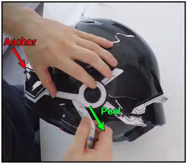 LIGHTMODE Night Shift Helmet - Stick Ligh