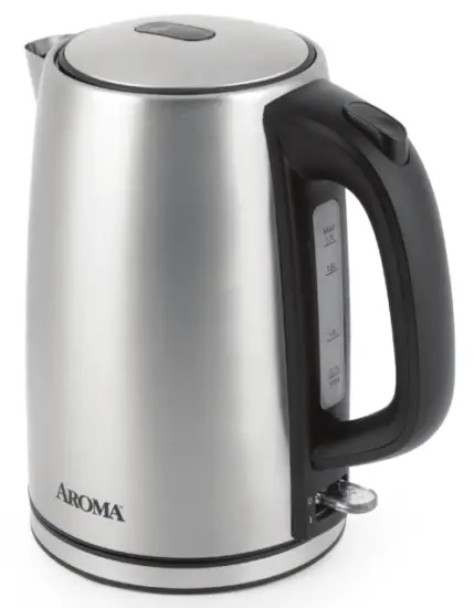 AROMA AWK-1402SB Stainless Steel Electric Kettle