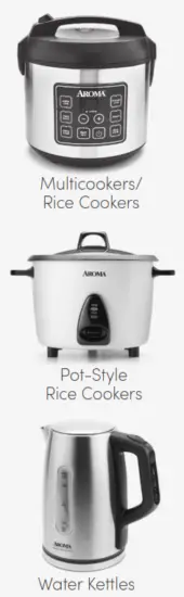 AROMA AWK-1402SB Stainless Steel Electric Kettle - Fig