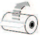 Printing paper roll installation