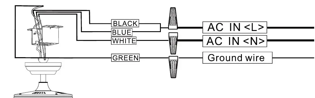 COSTWAY ES10054 52 Inch Industrial Ceiling Fan 13