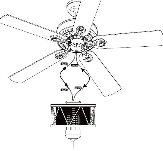 COSTWAY ES10054 52 Inch Industrial Ceiling Fan 17
