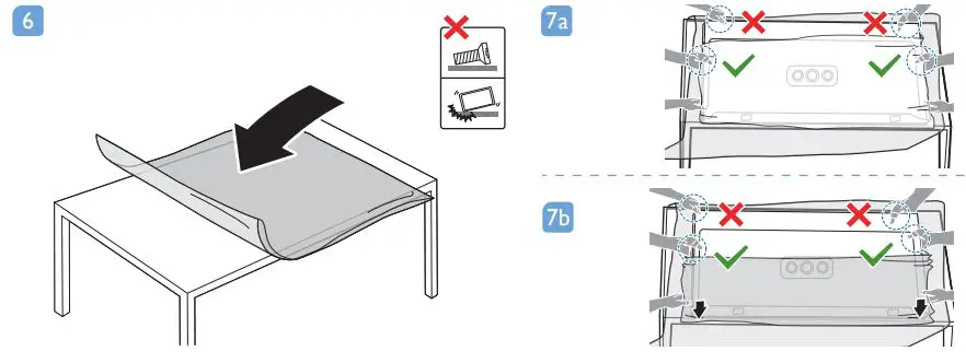 PHILIPS UHD OLED TV User Guide - Assembly