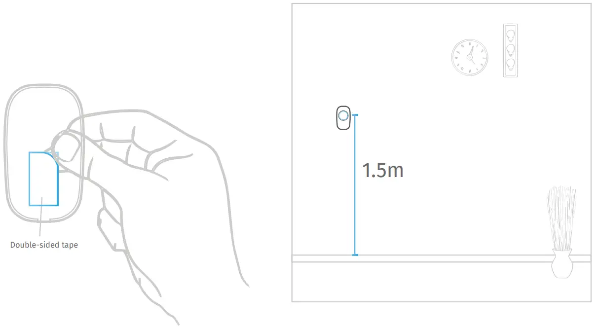 MClimate MC LW BTN 01 Multipurpose Button LoRaWAN - indicated 1