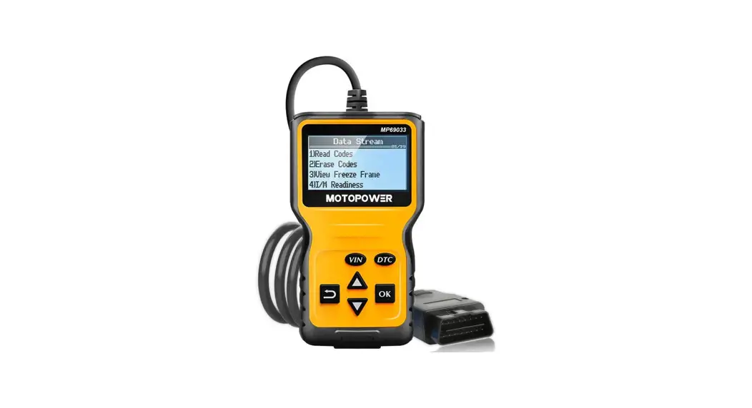 Motopower Mp69033 Obd2 Scanner Code Reader User Manual