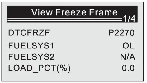 MOTOPOWER MP69033 OBD2 Scanner Code Reader - fig 16