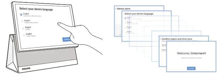 Philips TAW8805 Top Victory Electronics Smart Display - ollow