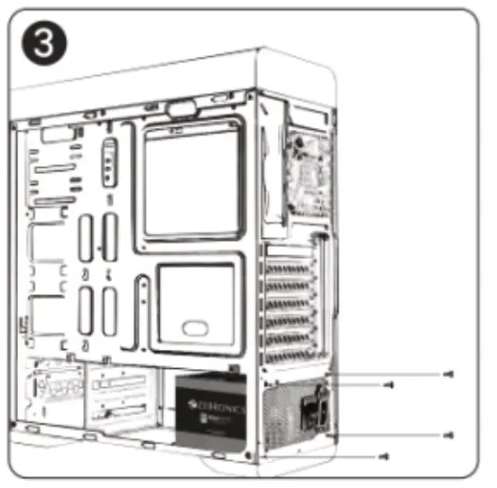 ZEBRONICS ZEB PGP550W Premium Power Supply - power 1
