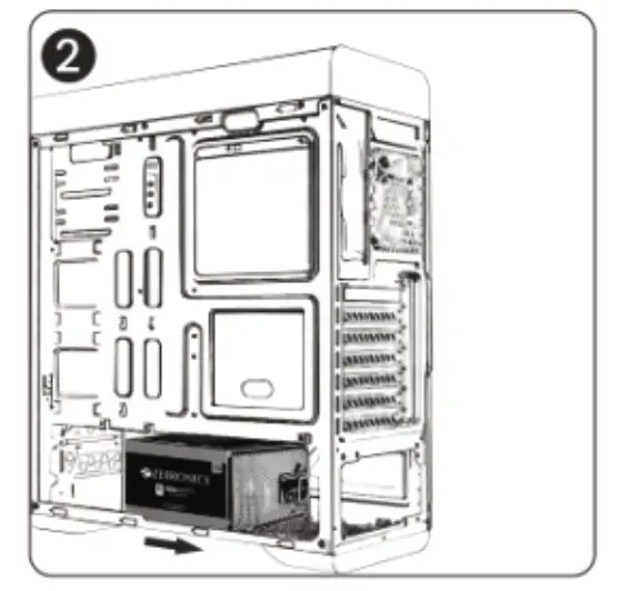 ZEBRONICS ZEB PGP550W Premium Power Supply - power