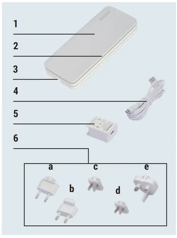 venta AS100 AirSense ECO PRO - Scope of delivery