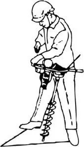 Texas EA1200 Earth Auger - Operation