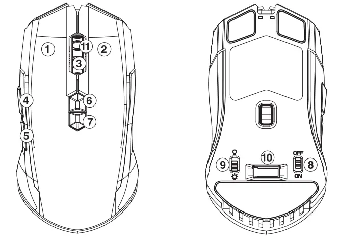 HARPER gaming WGM 01 Gaming Mouse-