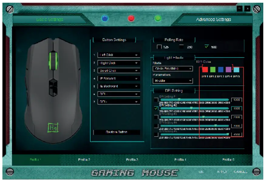 HARPER gaming WGM 01 Gaming Mouse-fig3