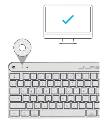 JLAB EPIC Multi Device Wireless Keyboard -fig6