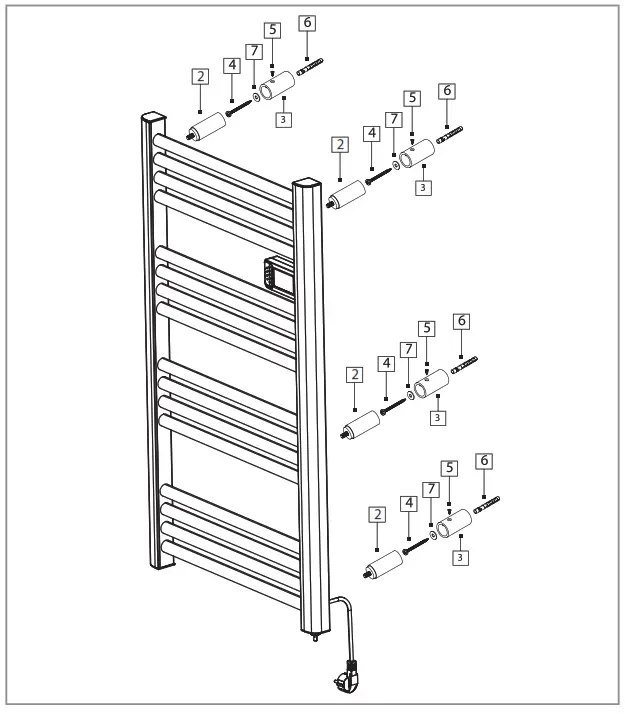 BVF Heating Solutions electric towel dryer - Overview