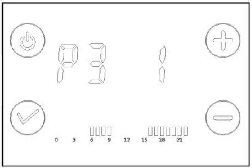 BVF Heating Solutions electric towel dryer - Set program schedule