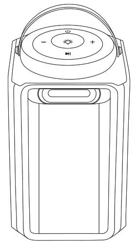 Shenzhen Hejiaxing Electronics AJ200 Flame Speaker - Cover