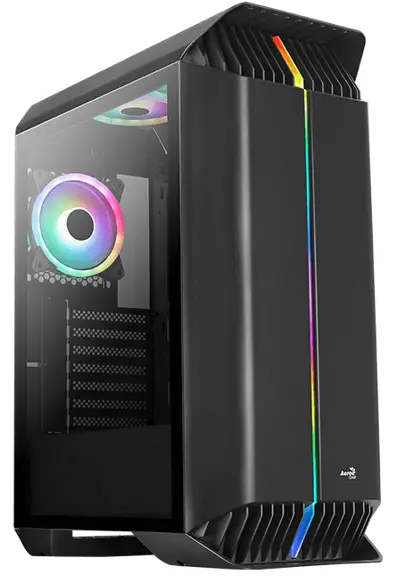AeroCool Gladiator Duo G BK v1 ARGB Mid Tower Case-