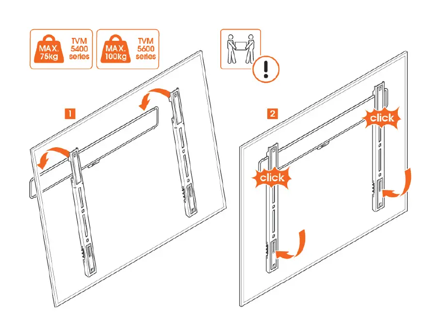 vogel s TVM 5405 Series Fixed TV Wall Mount fig 13