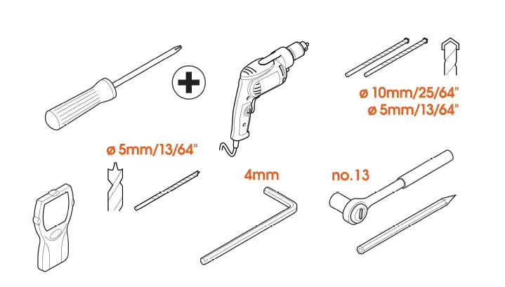 vogel s TVM 5405 Series Fixed TV Wall Mount fig 2