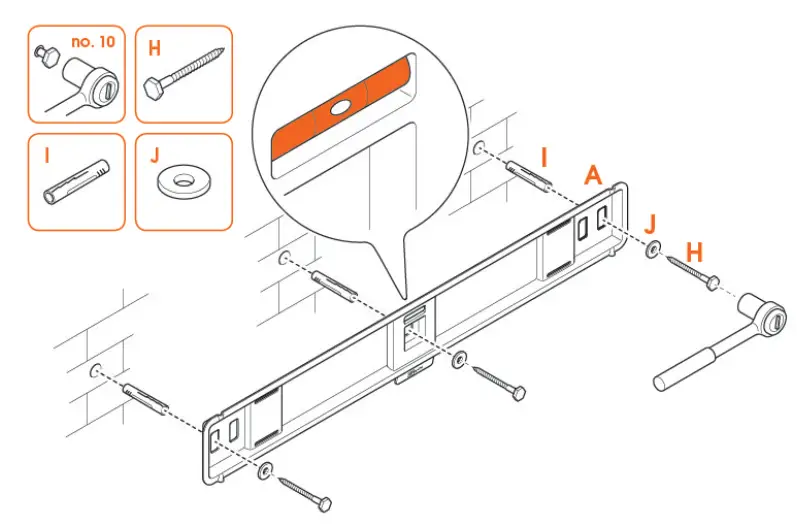 vogel s TVM 5405 Series Fixed TV Wall Mount fig 7