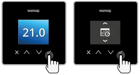 Warmup 6iE mini WiFi Thermostat - Heating 1