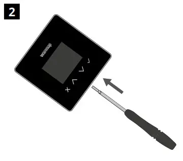 Warmup 6iE mini WiFi Thermostat - Installation 2