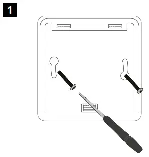 Warmup 6iE mini WiFi Thermostat - Thermostat Mounting 1