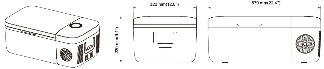 SetPower-FC12-12-volt-Refrigerator-Portable-Fridge-and-Freezer-fig-1