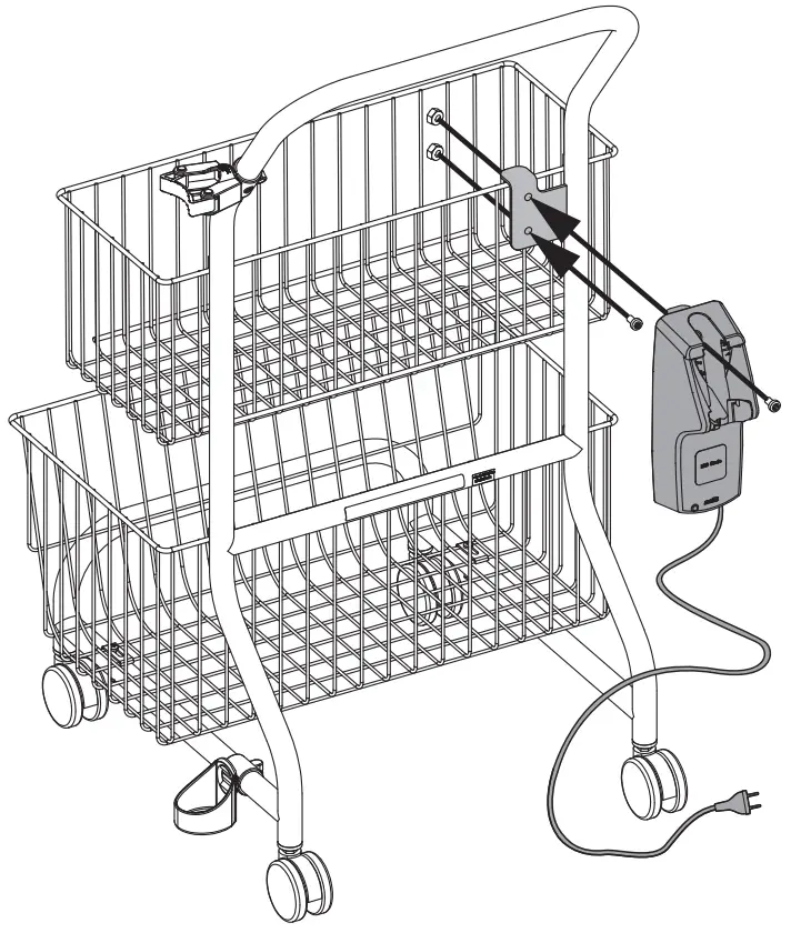 molift BM15501 Nomad Cart - Battery charger