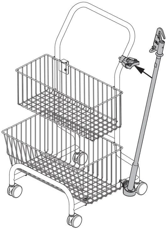 molift BM15501 Nomad Cart - Extension arm