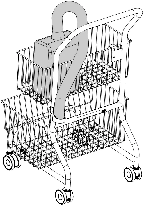 molift BM15501 Nomad Cart - HoverTech version 2