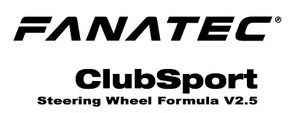 FANATEC ClubSport Steering Wheel Formula V2.5 - brand logo