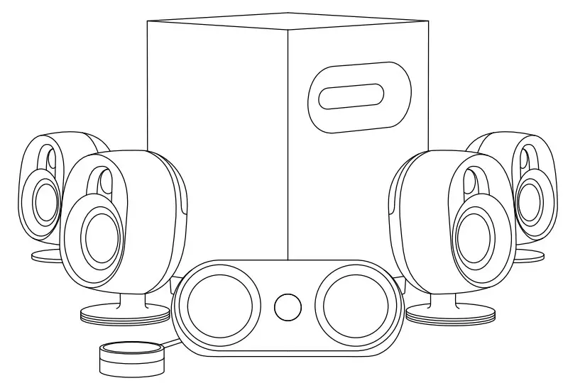 steelseries Arena 9 Gaming Speakers