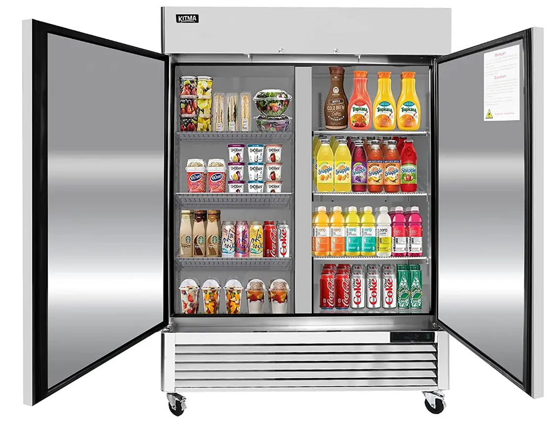 KITMA 54W Commercial Refrigerator